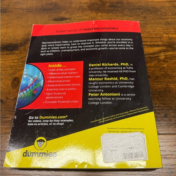 Macroeconomics for Dummies Book - Picture 2 of 4